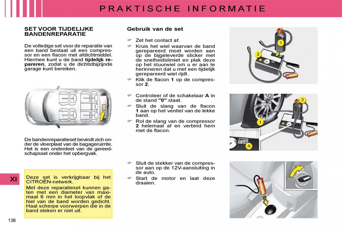 Citroen C4 I 1 owners manual handleiding / page 141