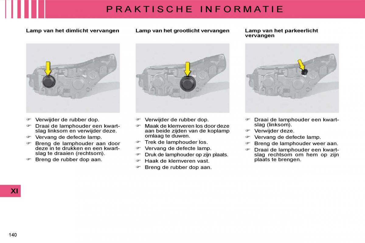 Citroen C4 I 1 owners manual handleiding / page 145