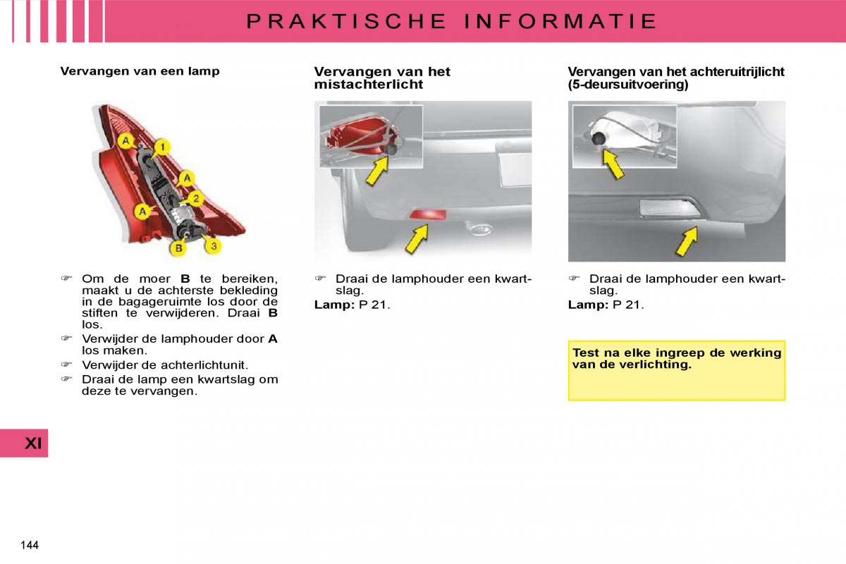 Citroen C4 I 1 owners manual handleiding / page 149