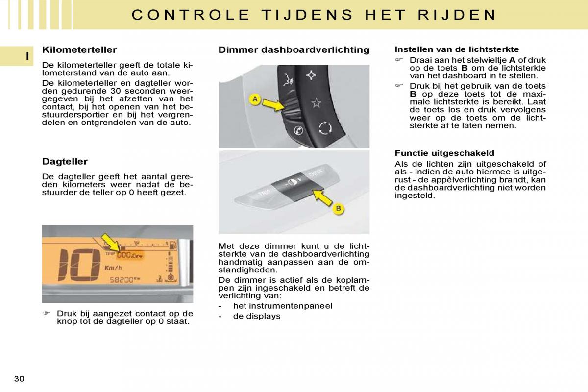 Citroen C4 I 1 owners manual handleiding / page 15