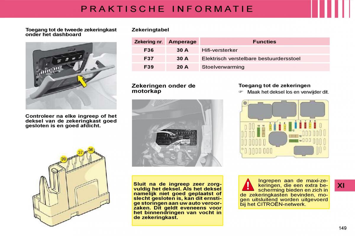 Citroen C4 I 1 owners manual handleiding / page 154