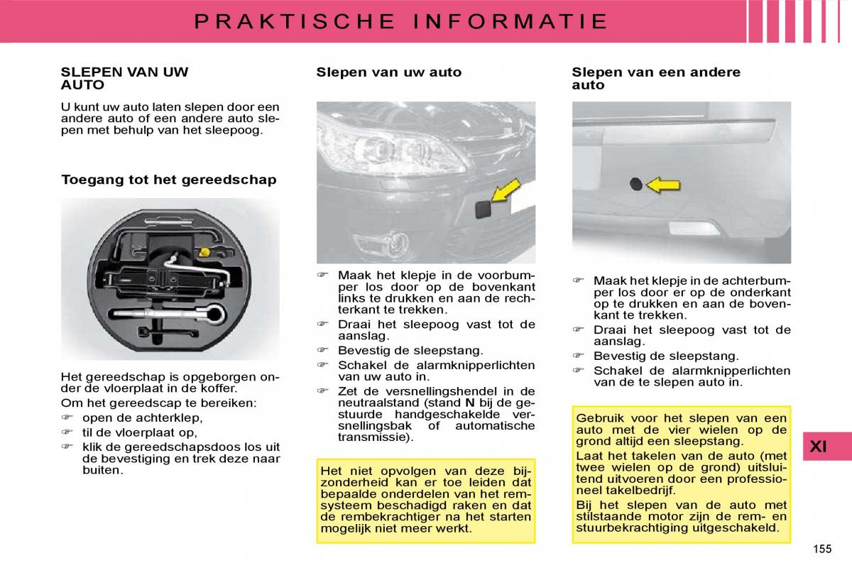 Citroen C4 I 1 owners manual handleiding / page 162