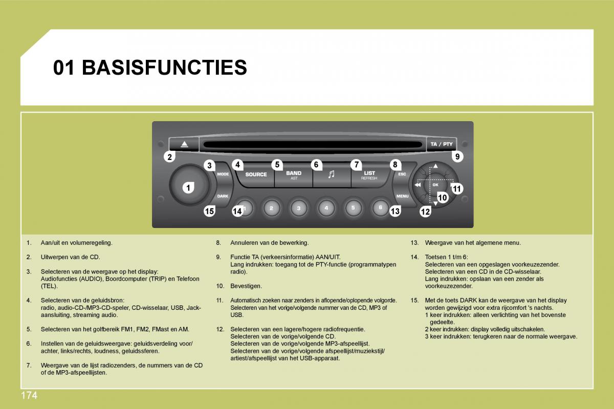 Citroen C4 I 1 owners manual handleiding / page 181