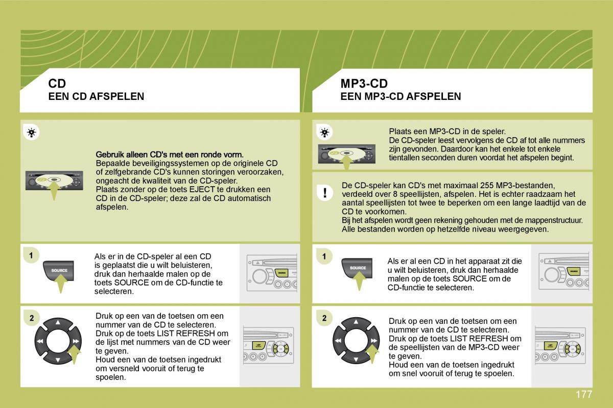 Citroen C4 I 1 owners manual handleiding / page 184