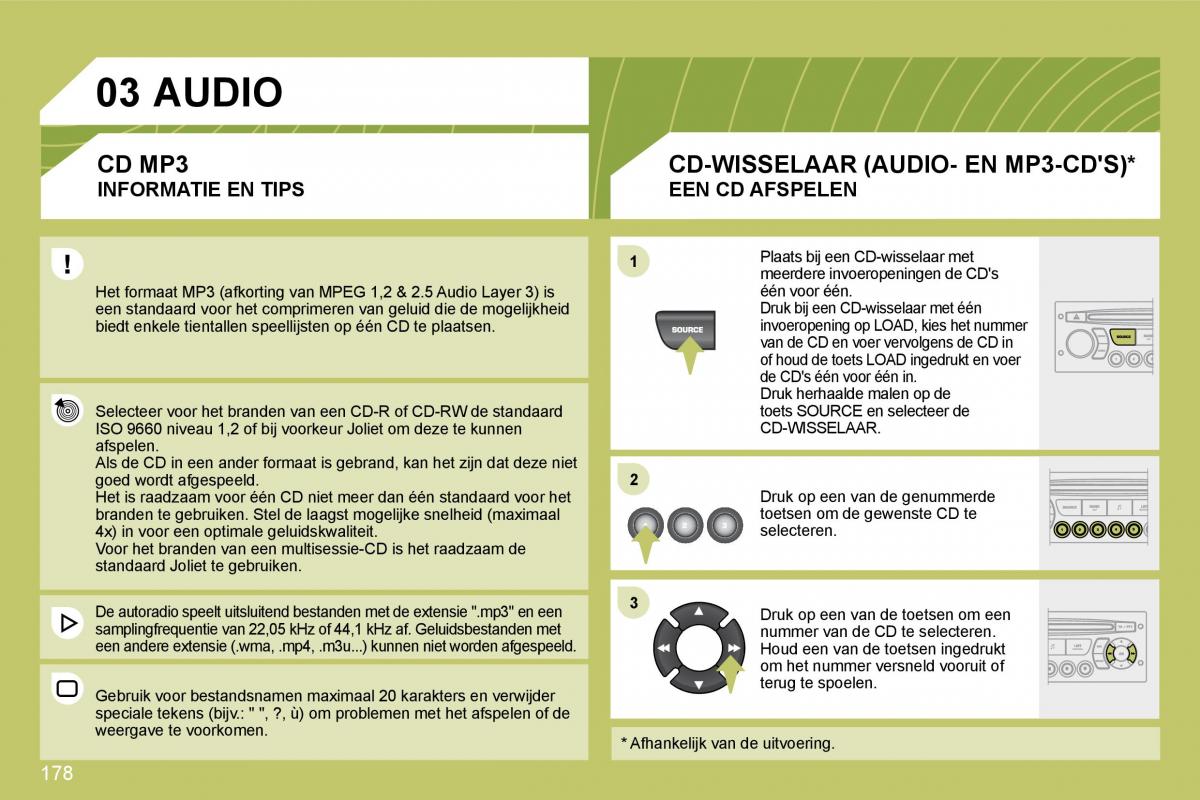 Citroen C4 I 1 owners manual handleiding / page 185