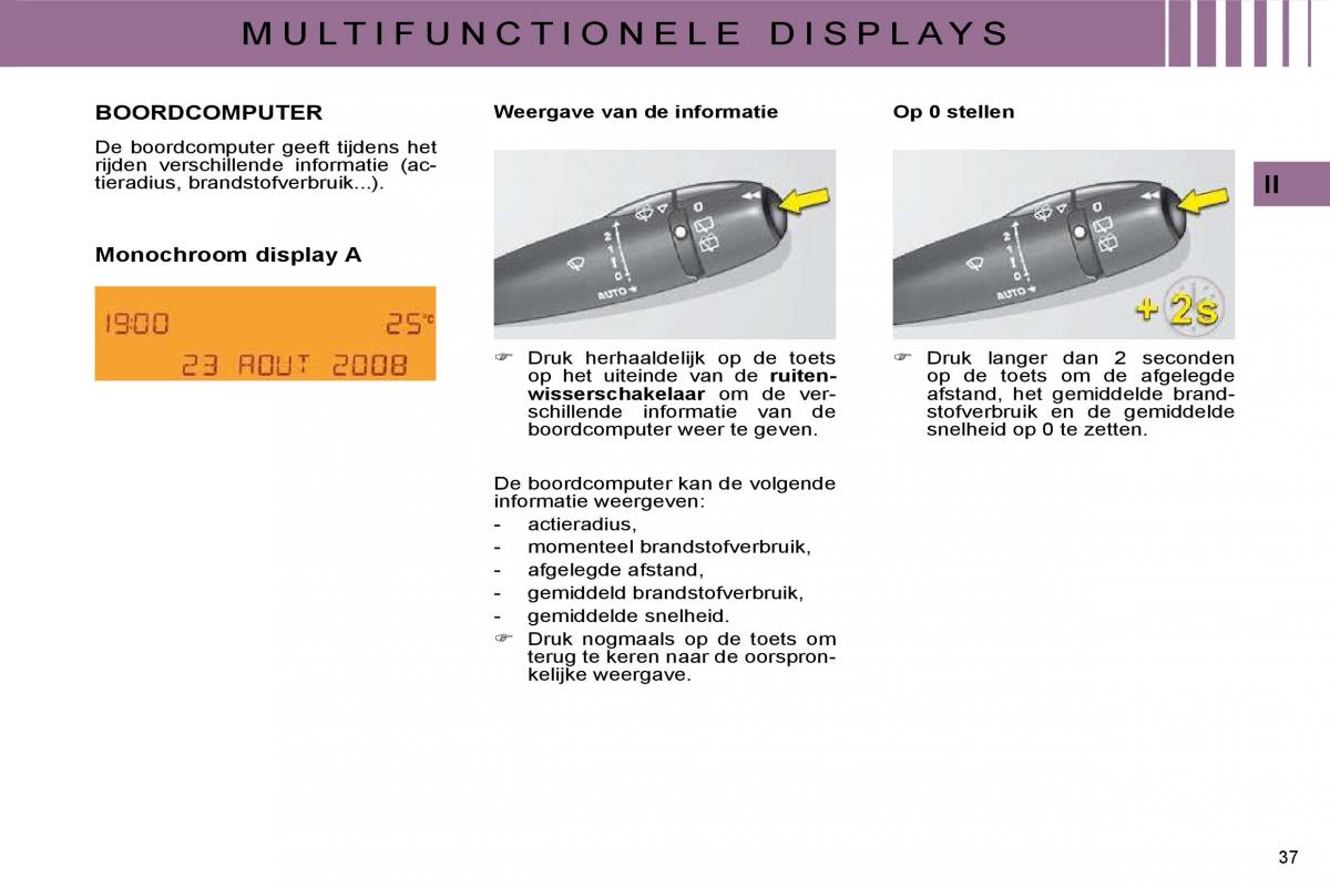 Citroen C4 I 1 owners manual handleiding / page 22