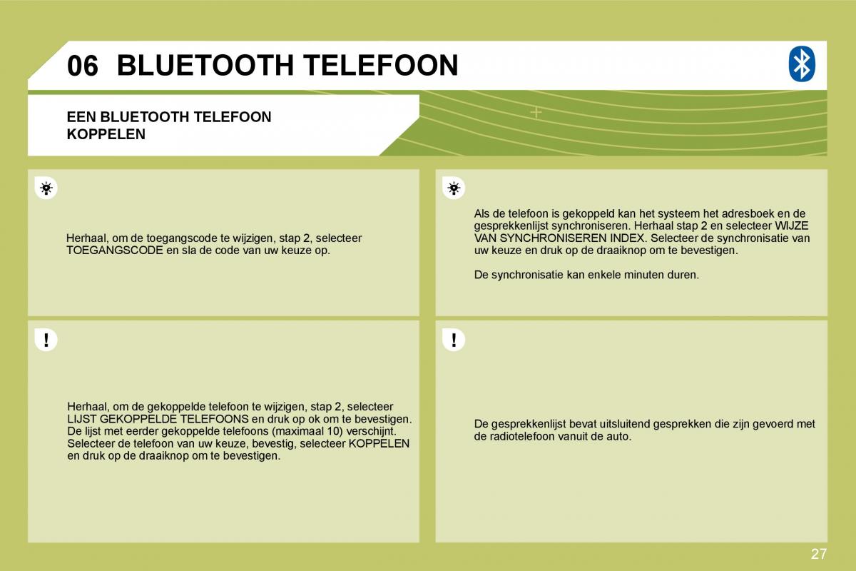 Citroen C4 I 1 owners manual handleiding / page 223