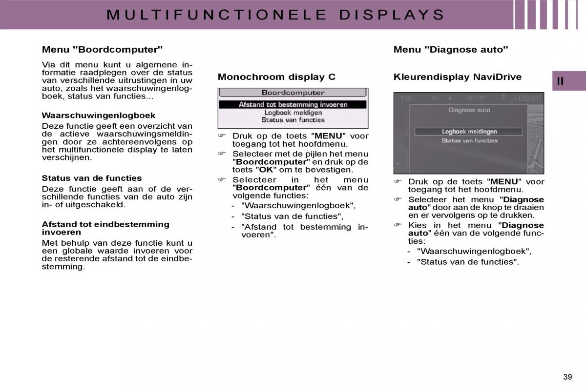 Citroen C4 I 1 owners manual handleiding / page 24