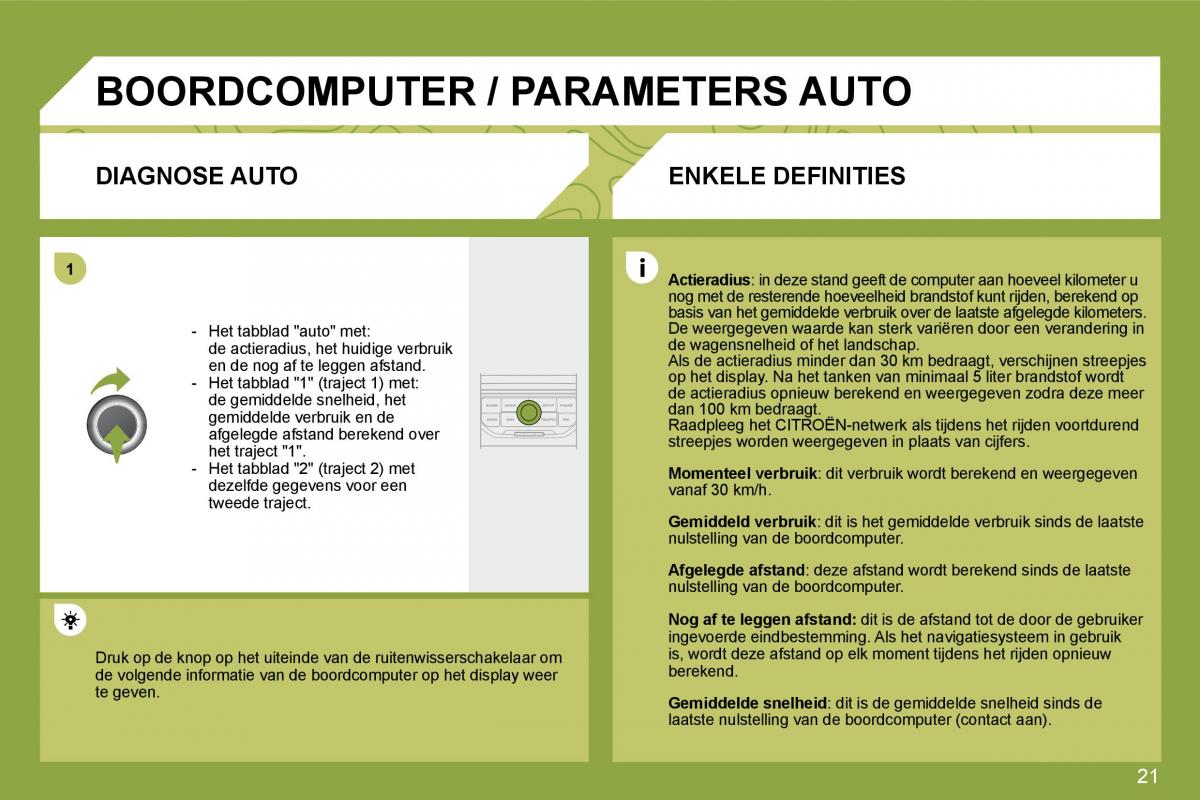 Citroen C4 I 1 owners manual handleiding / page 260