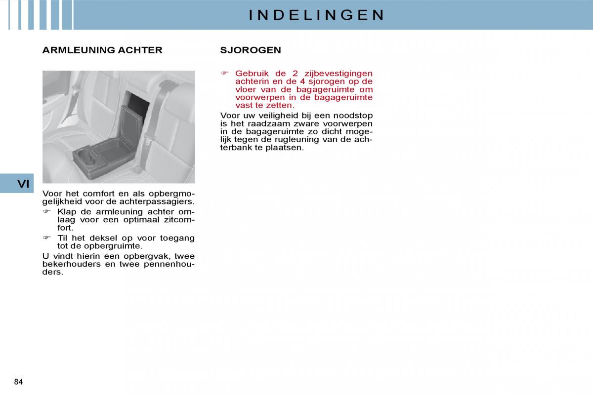 Citroen C4 I 1 owners manual handleiding / page 268