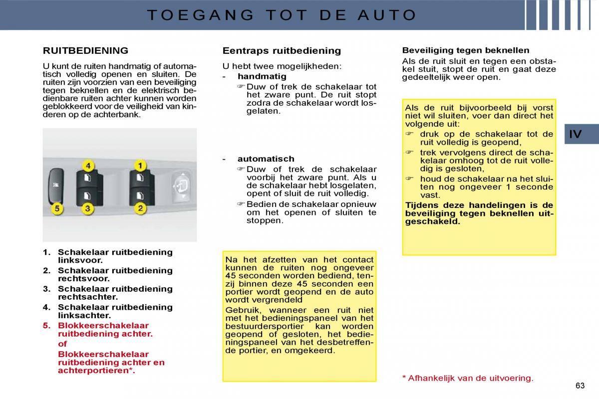 Citroen C4 I 1 owners manual handleiding / page 269