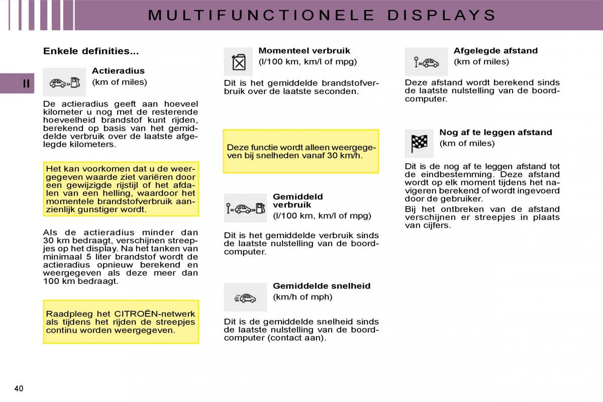 Citroen C4 I 1 owners manual handleiding / page 27