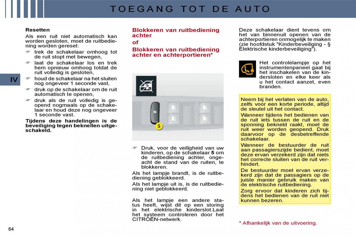 Citroen C4 I 1 owners manual handleiding / page 270