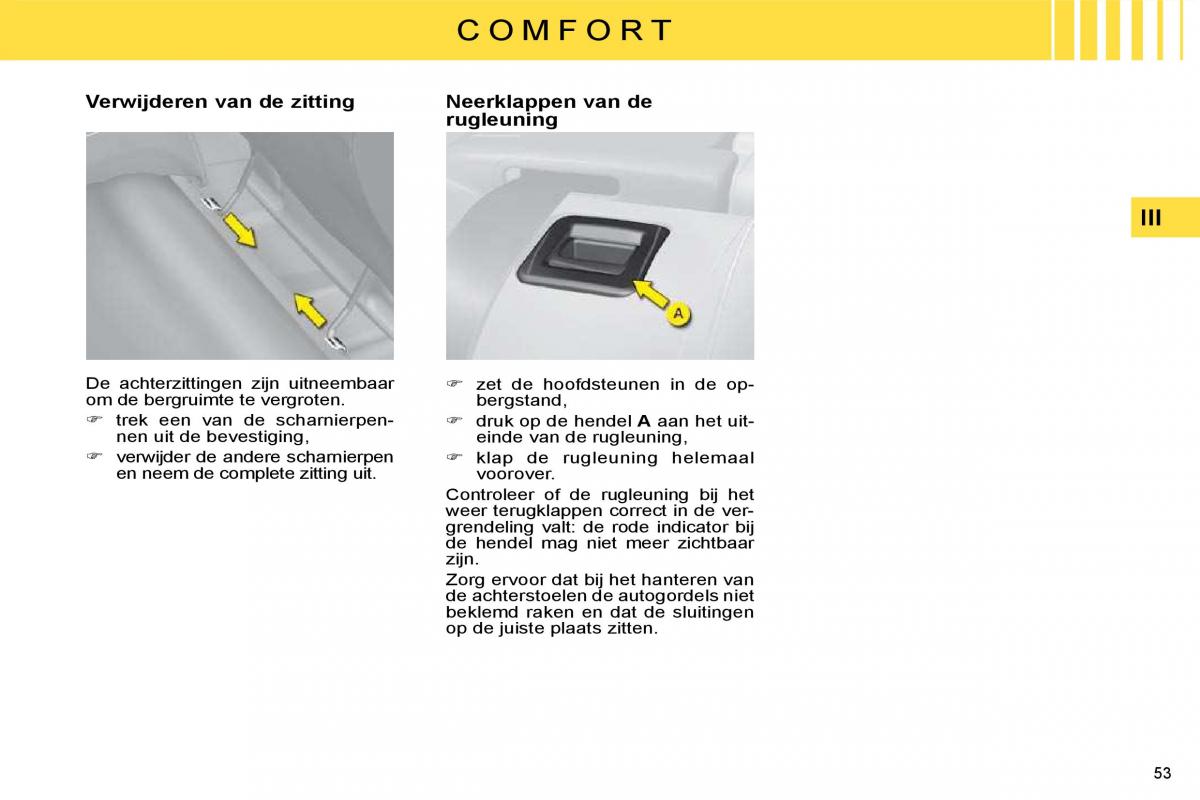 Citroen C4 I 1 owners manual handleiding / page 40