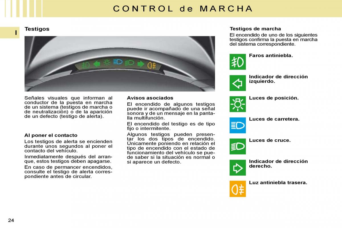 Citroen C4 I 1 owners manual manual del propietario / page 7