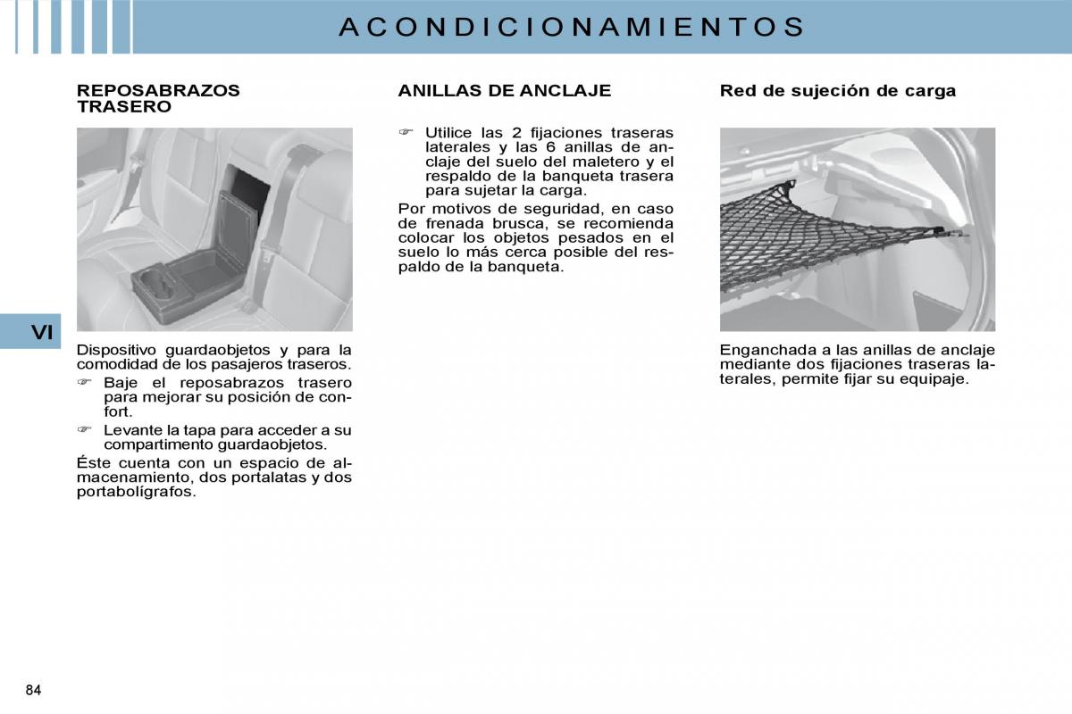 Citroen C4 I 1 owners manual manual del propietario / page 77