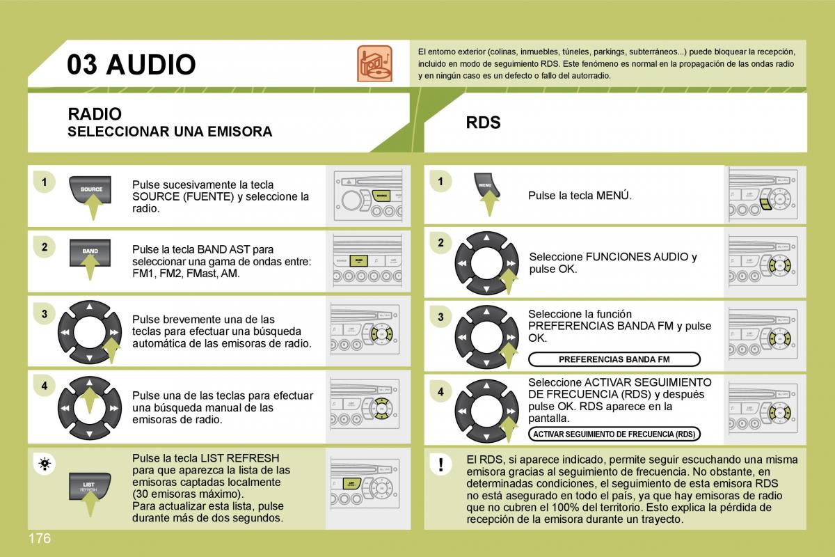 Citroen C4 I 1 owners manual manual del propietario / page 183