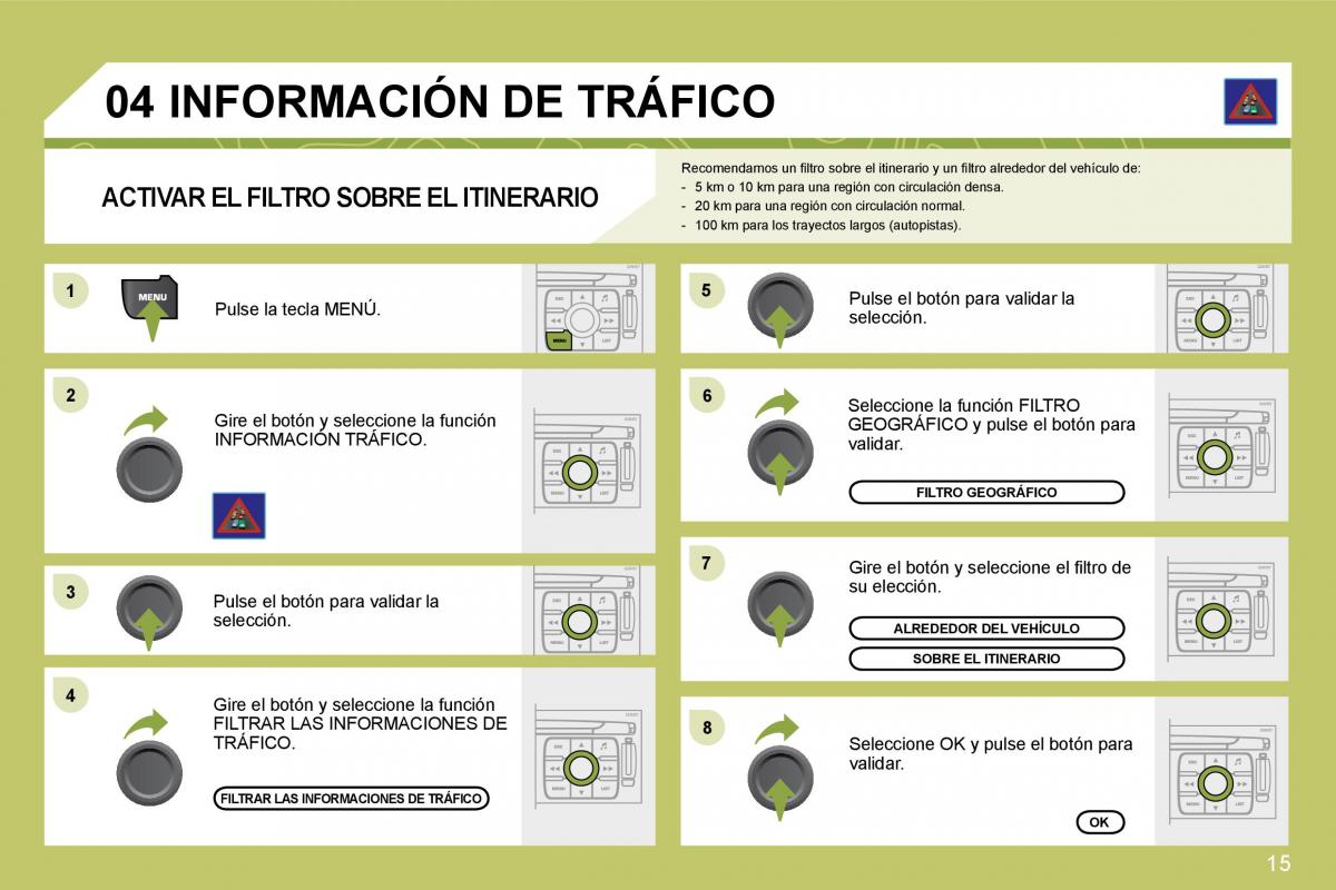 Citroen C4 I 1 owners manual manual del propietario / page 211