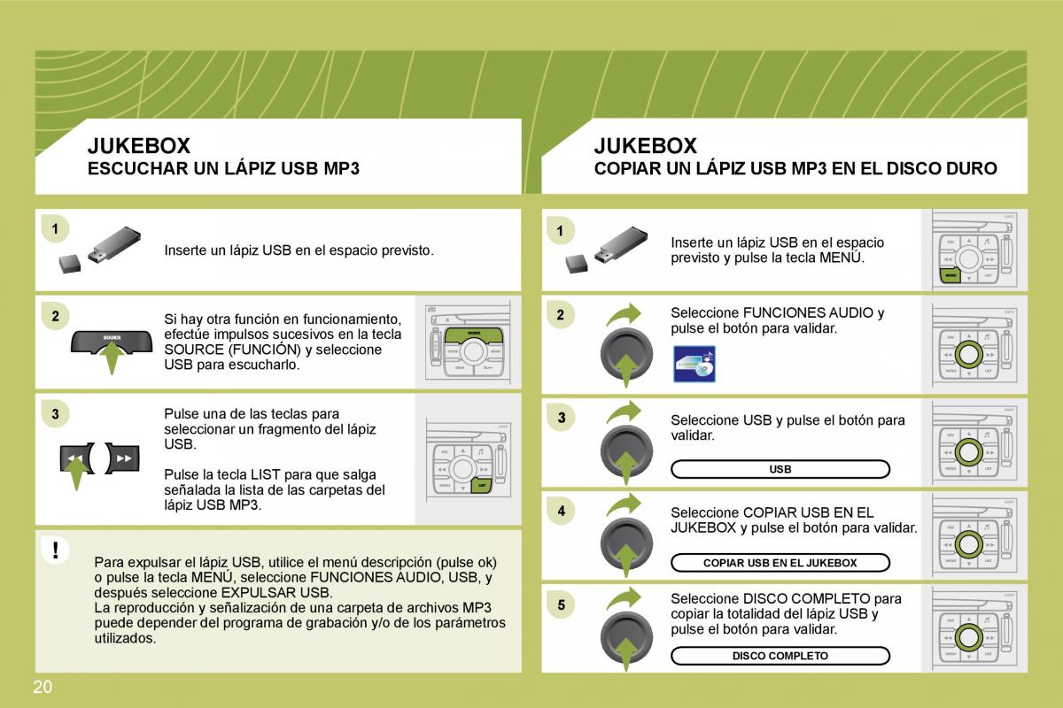 Citroen C4 I 1 owners manual manual del propietario / page 216