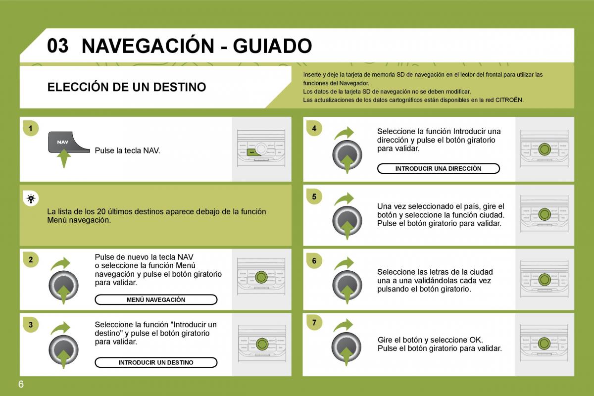 Citroen C4 I 1 owners manual manual del propietario / page 245