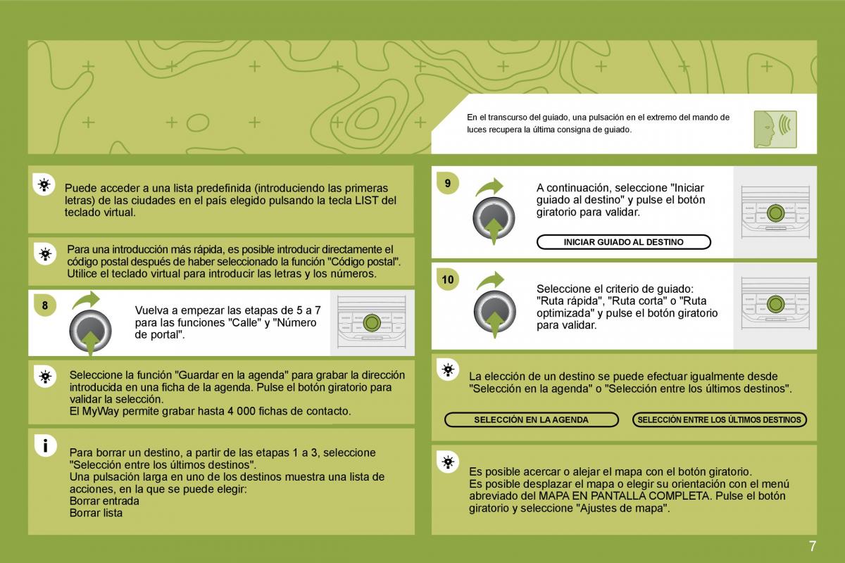 Citroen C4 I 1 owners manual manual del propietario / page 246