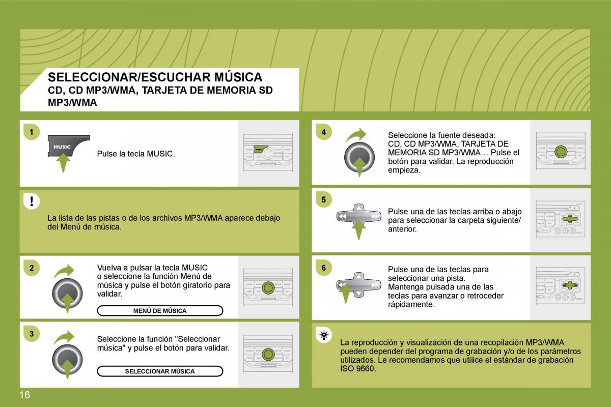 Citroen C4 I 1 owners manual manual del propietario / page 255