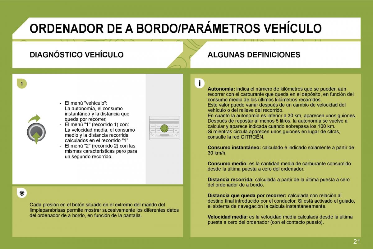 Citroen C4 I 1 owners manual manual del propietario / page 260