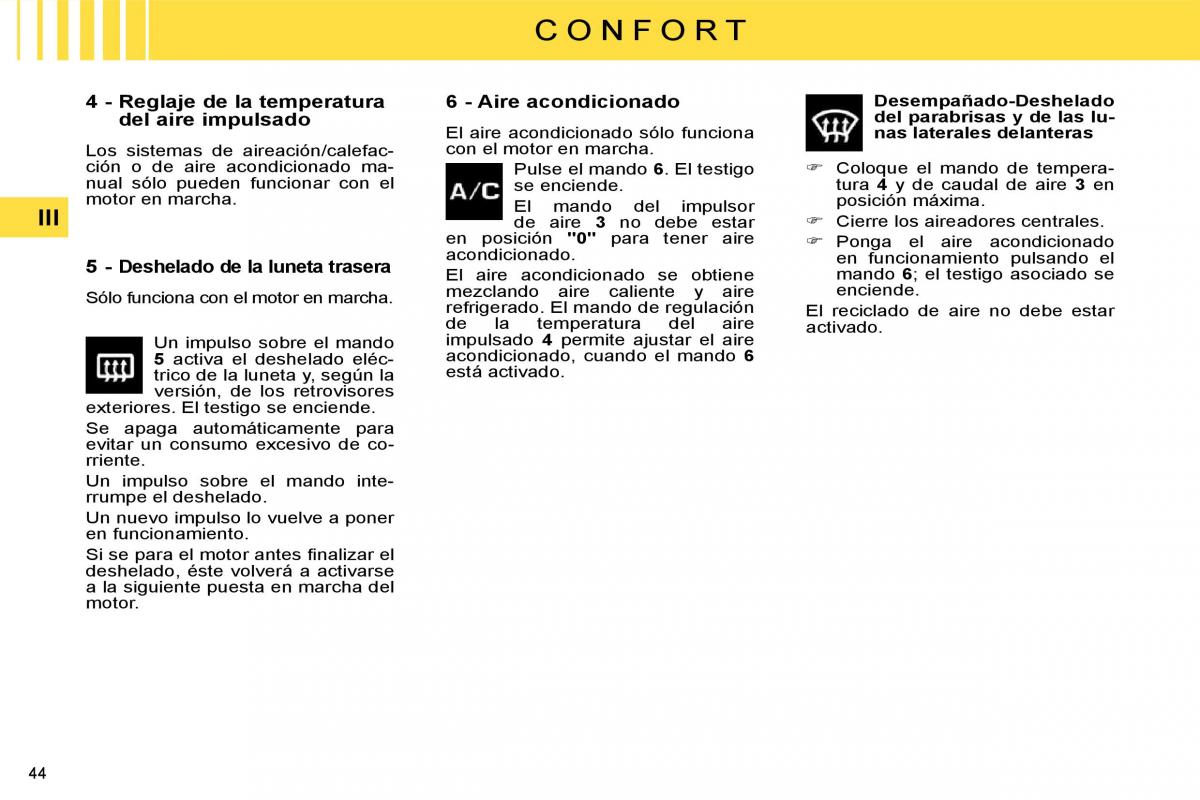 Citroen C4 I 1 owners manual manual del propietario / page 31