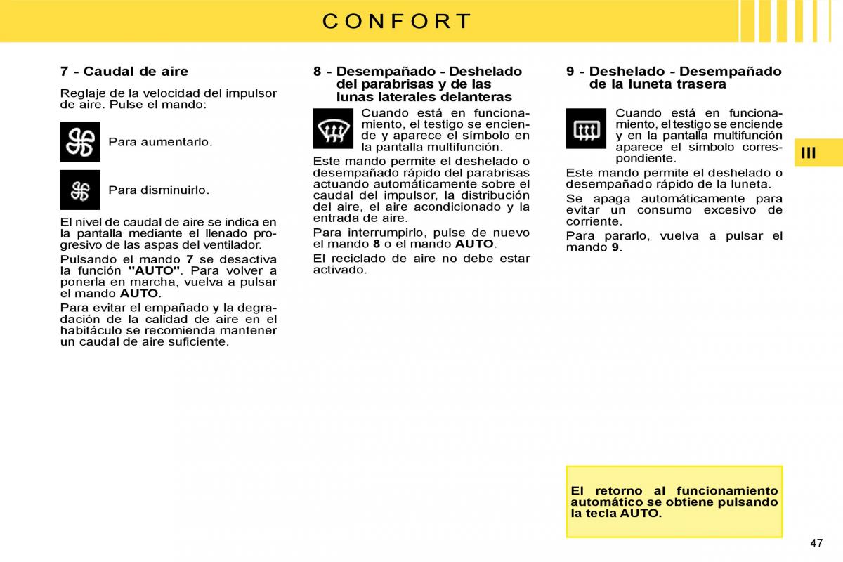 Citroen C4 I 1 owners manual manual del propietario / page 34