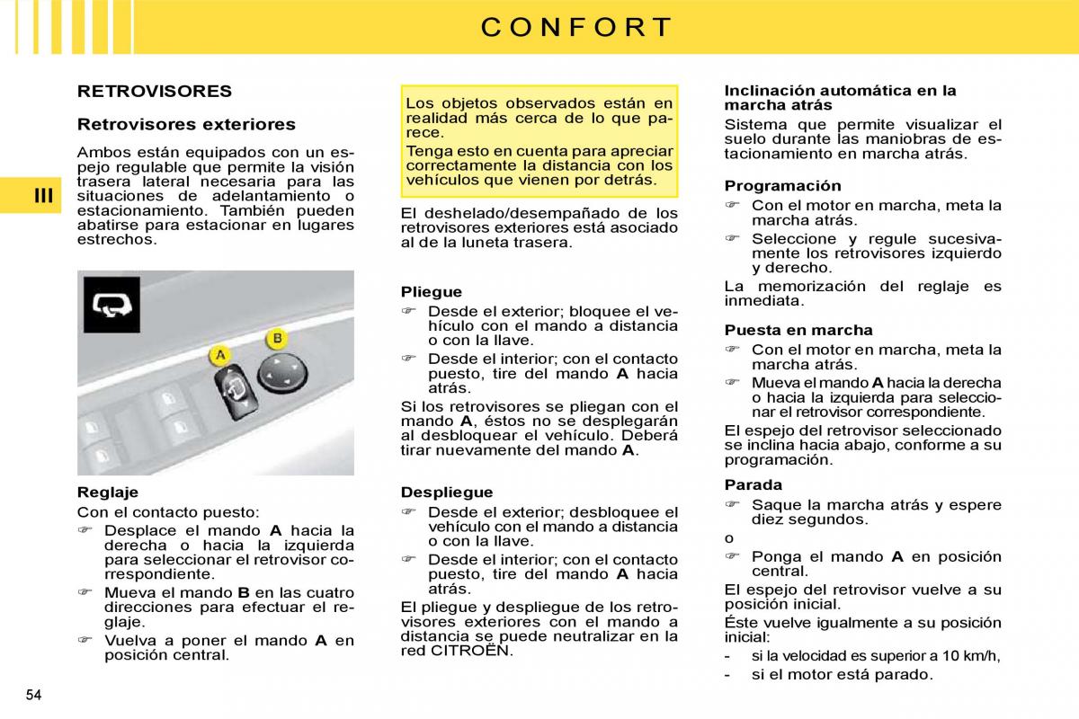 Citroen C4 I 1 owners manual manual del propietario / page 41