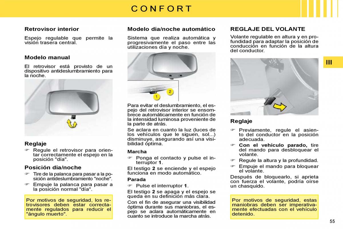 Citroen C4 I 1 owners manual manual del propietario / page 42