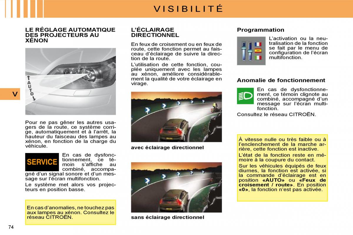 Citroen C4 I 1 owners manual manuel du proprietaire / page 55