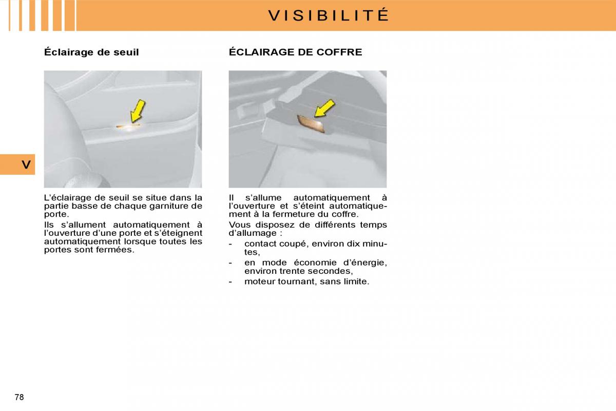 Citroen C4 I 1 owners manual manuel du proprietaire / page 57