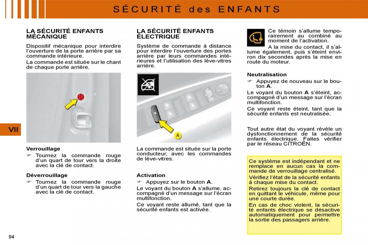 Citroen C4 I 1 owners manual manuel du proprietaire / page 83