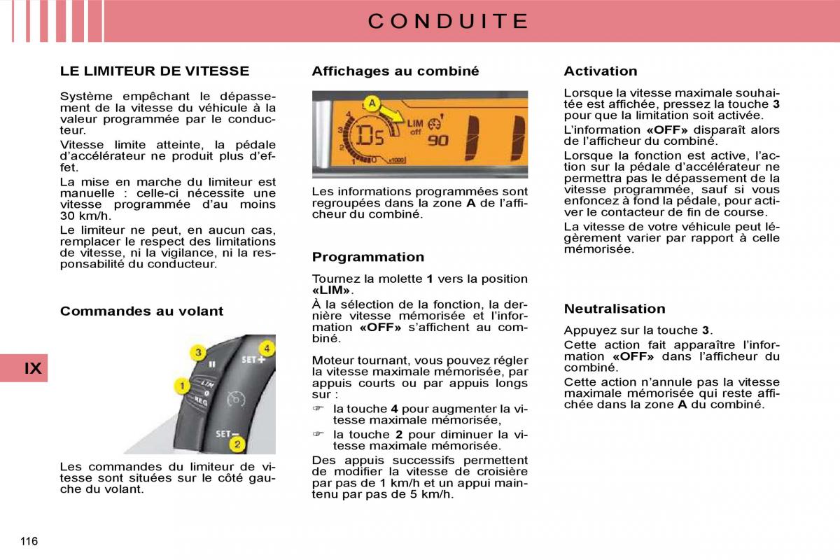 Citroen C4 I 1 owners manual manuel du proprietaire / page 106