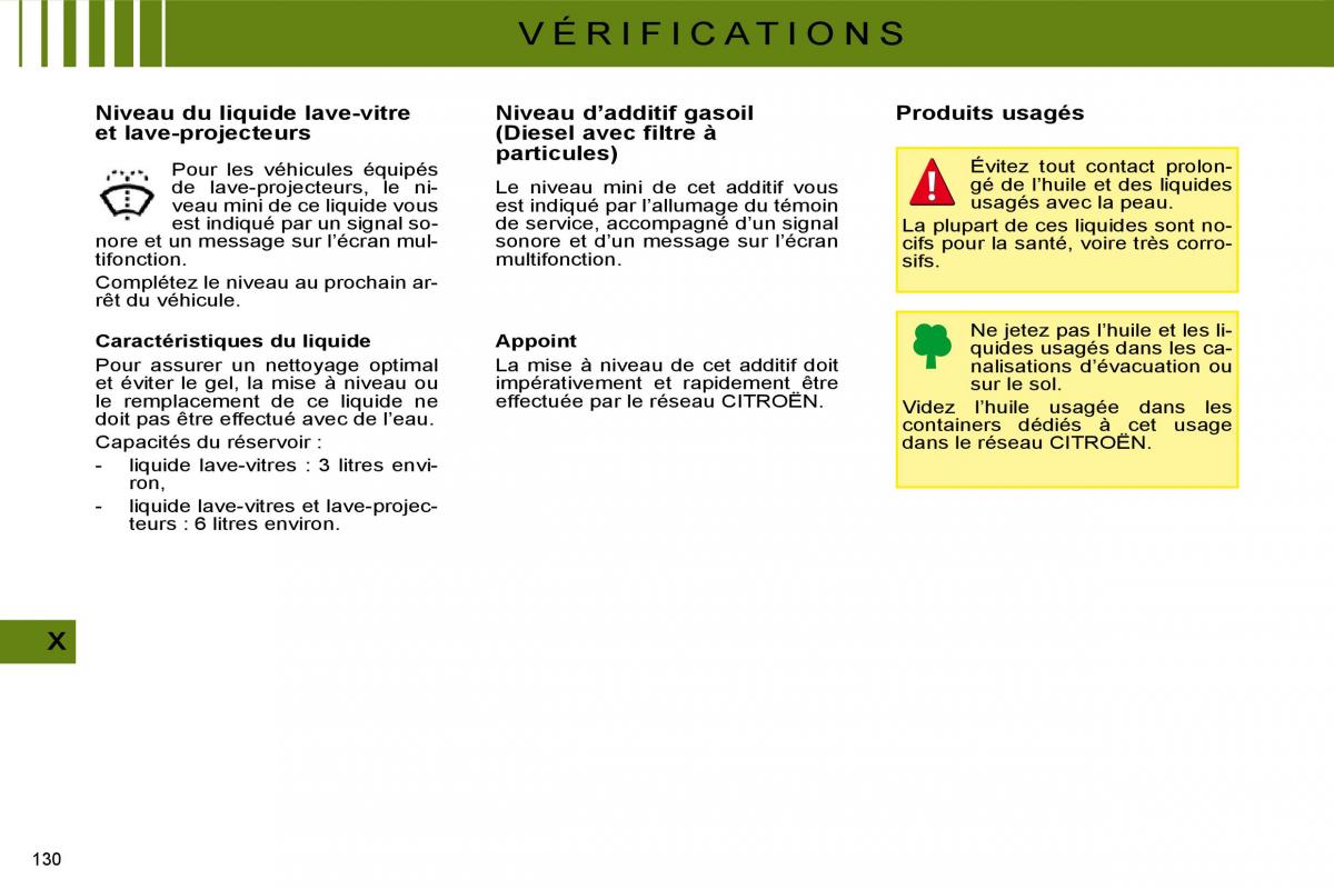 Citroen C4 I 1 owners manual manuel du proprietaire / page 119