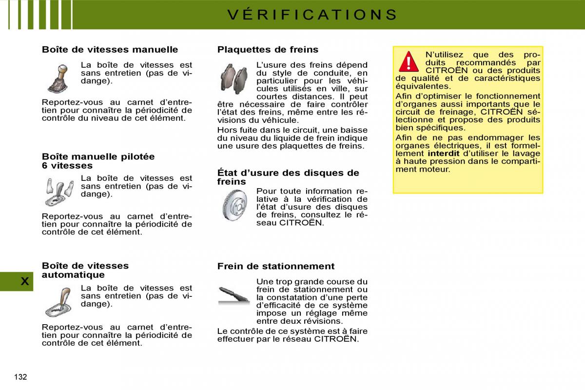 Citroen C4 I 1 owners manual manuel du proprietaire / page 121