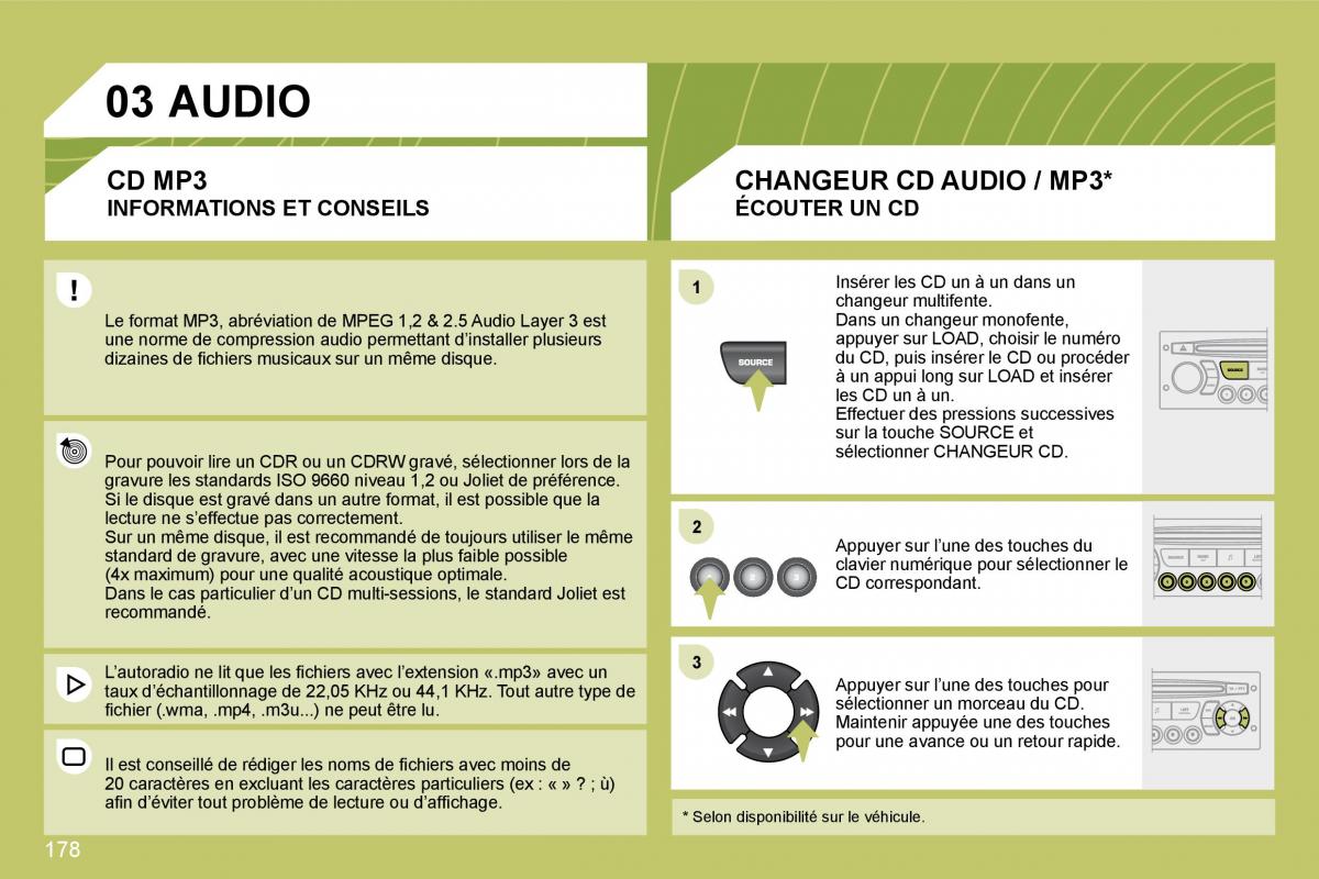 Citroen C4 I 1 owners manual manuel du proprietaire / page 167