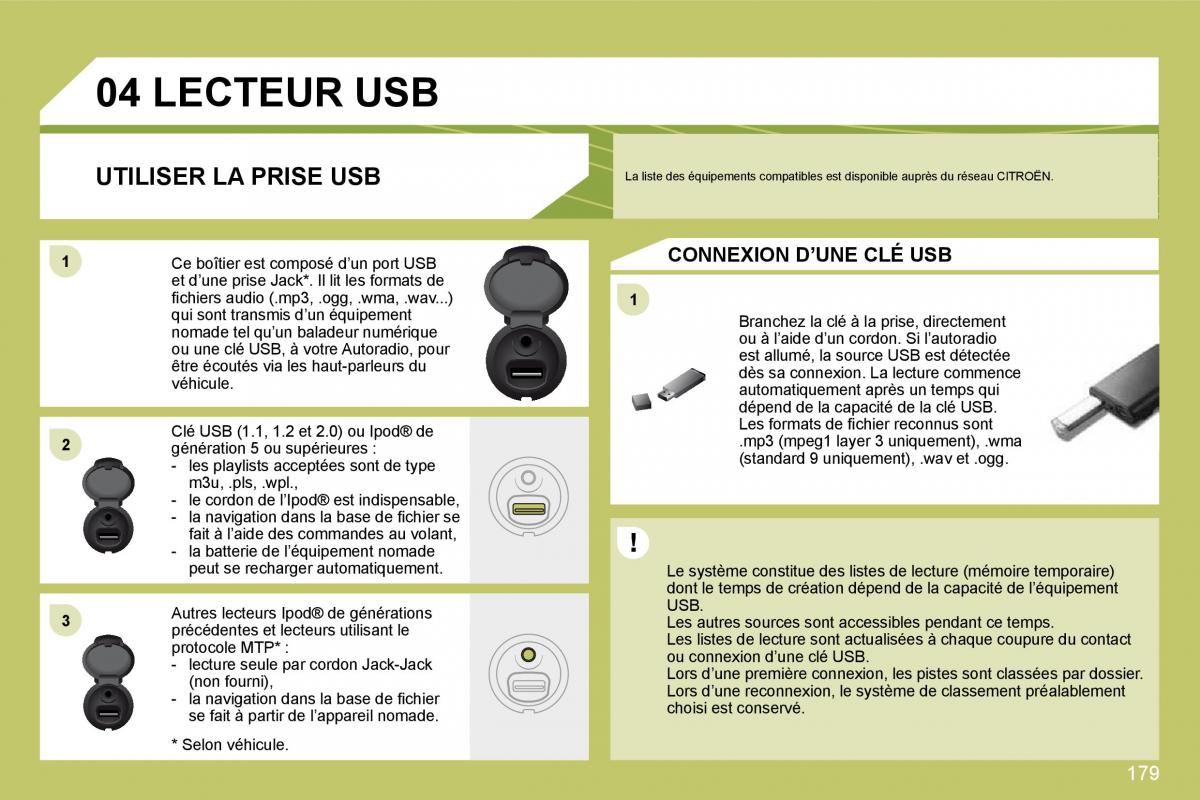 Citroen C4 I 1 owners manual manuel du proprietaire / page 168