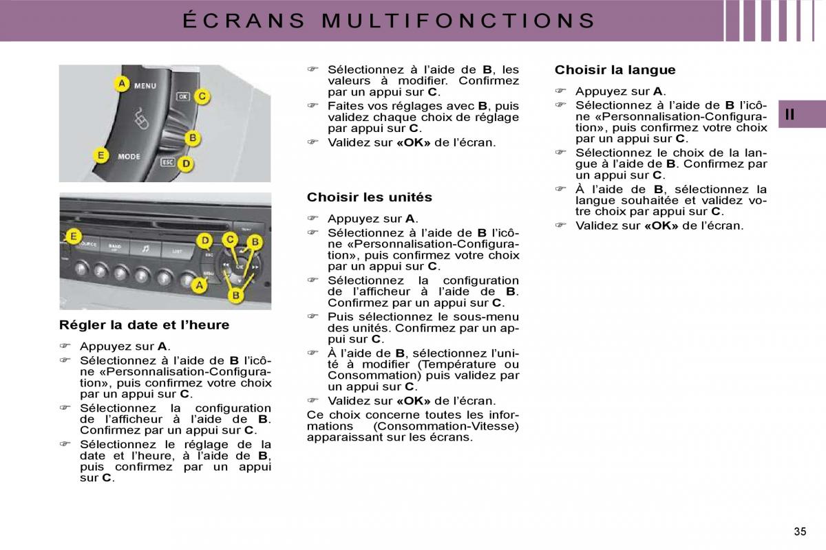 Citroen C4 I 1 owners manual manuel du proprietaire / page 17