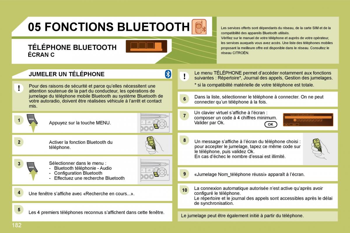 Citroen C4 I 1 owners manual manuel du proprietaire / page 171