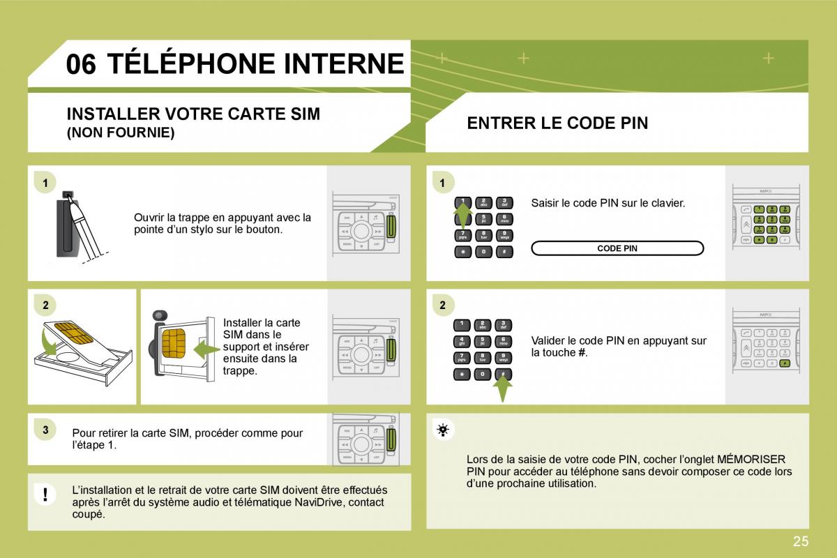 Citroen C4 I 1 owners manual manuel du proprietaire / page 203