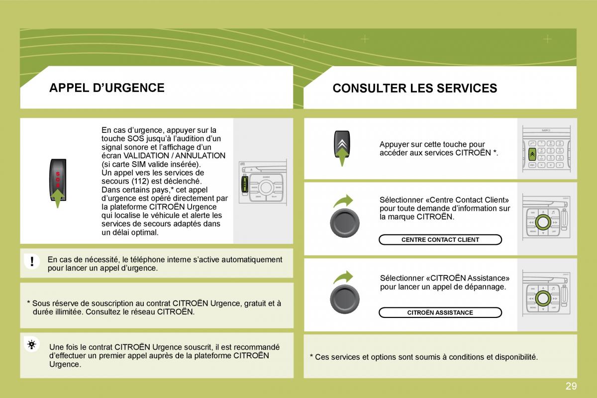 Citroen C4 I 1 owners manual manuel du proprietaire / page 207