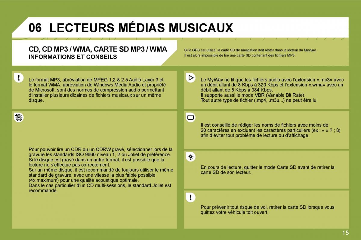 Citroen C4 I 1 owners manual manuel du proprietaire / page 236