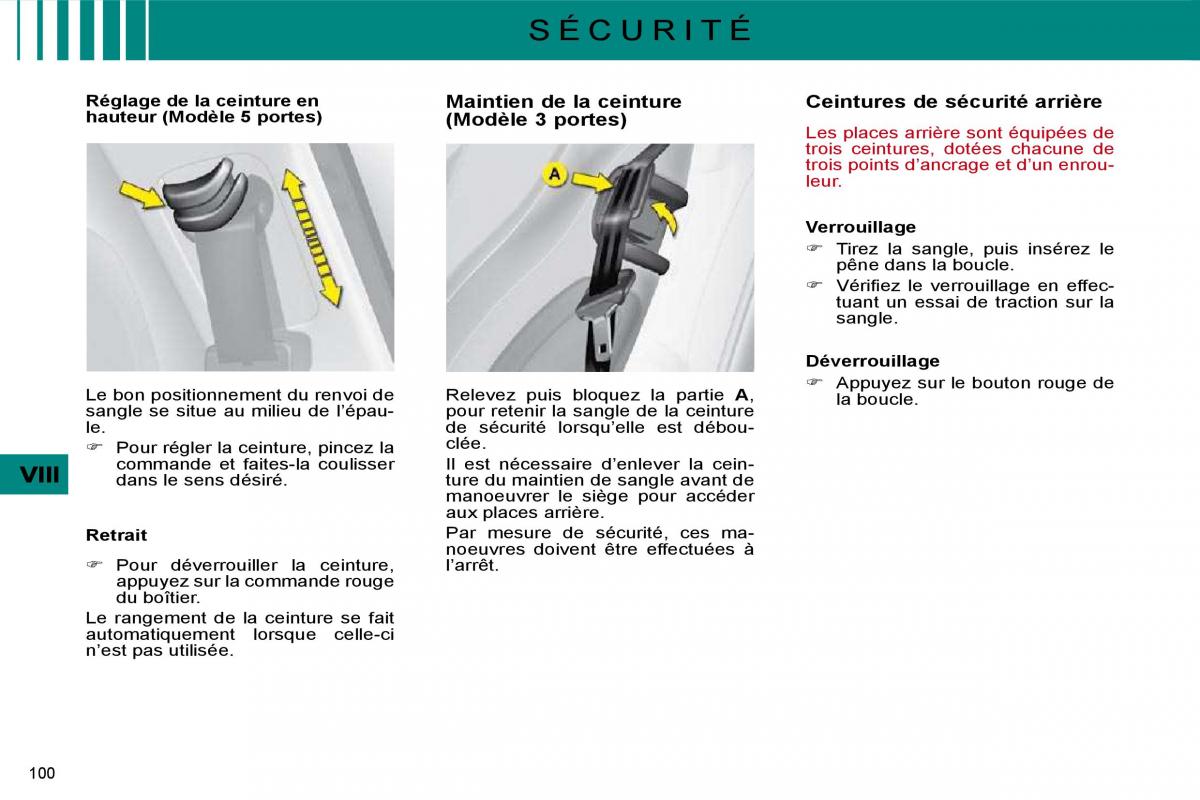 Citroen C4 I 1 owners manual manuel du proprietaire / page 257