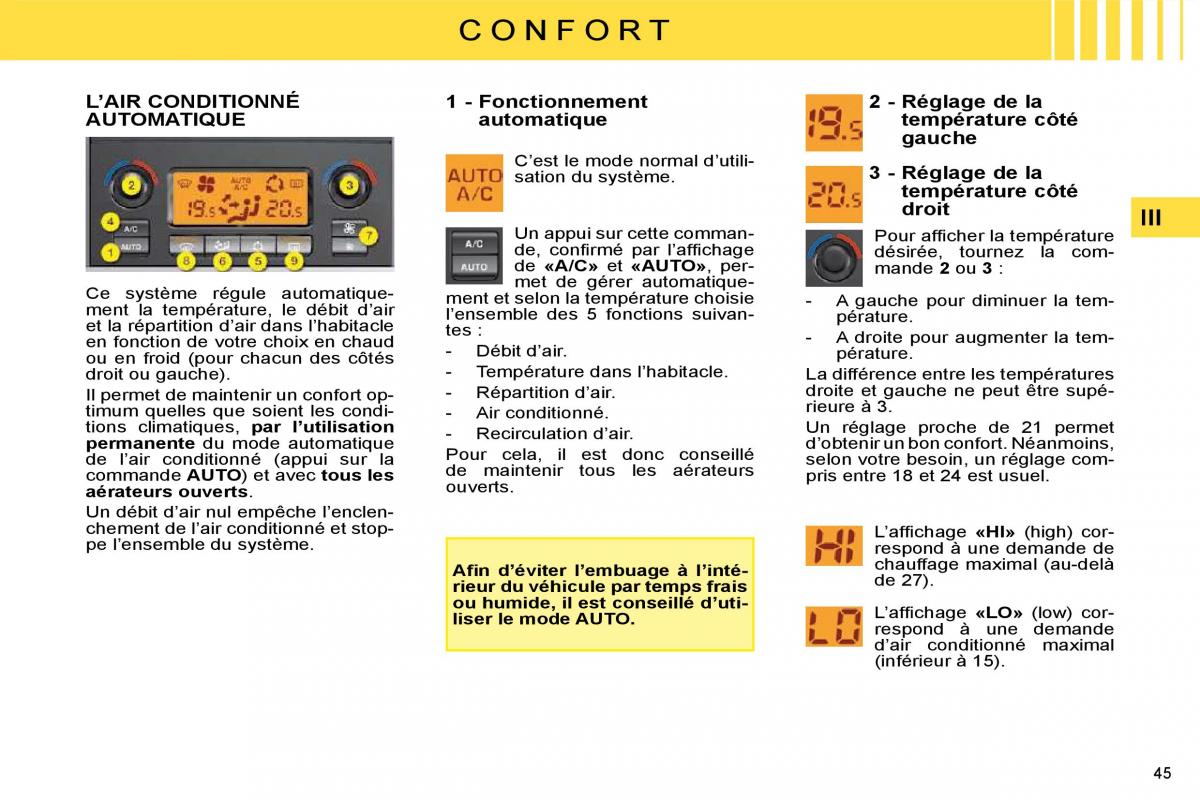 Citroen C4 I 1 owners manual manuel du proprietaire / page 27