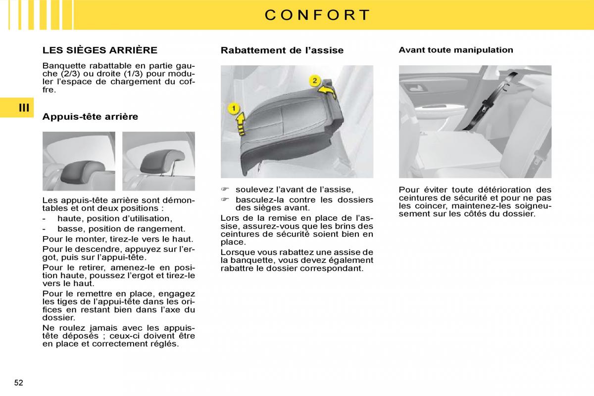 Citroen C4 I 1 owners manual manuel du proprietaire / page 33