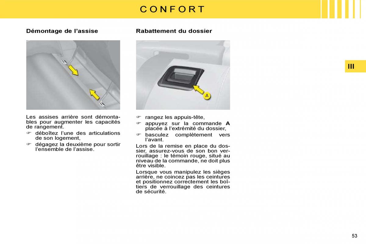 Citroen C4 I 1 owners manual manuel du proprietaire / page 34