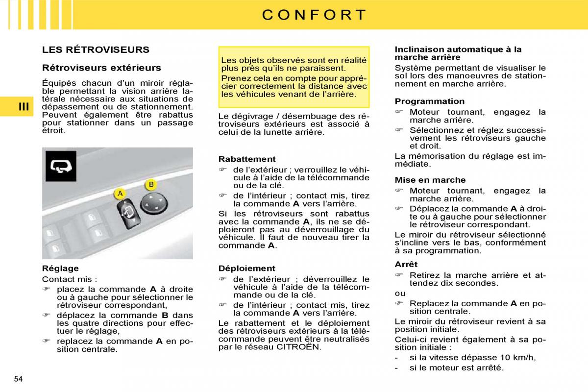 Citroen C4 I 1 owners manual manuel du proprietaire / page 35