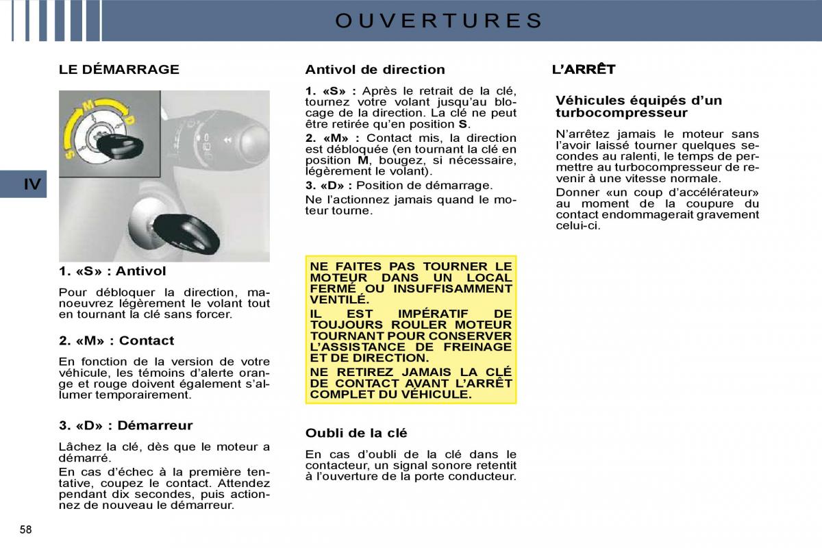 Citroen C4 I 1 owners manual manuel du proprietaire / page 39